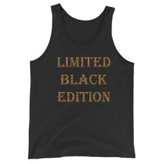 LIMITED BLACK EDITION Kente Print Men's Tank Top