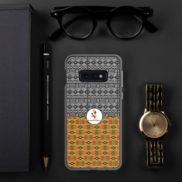 RuvaAfricWear Kente & Mud Cloth Samsung Case