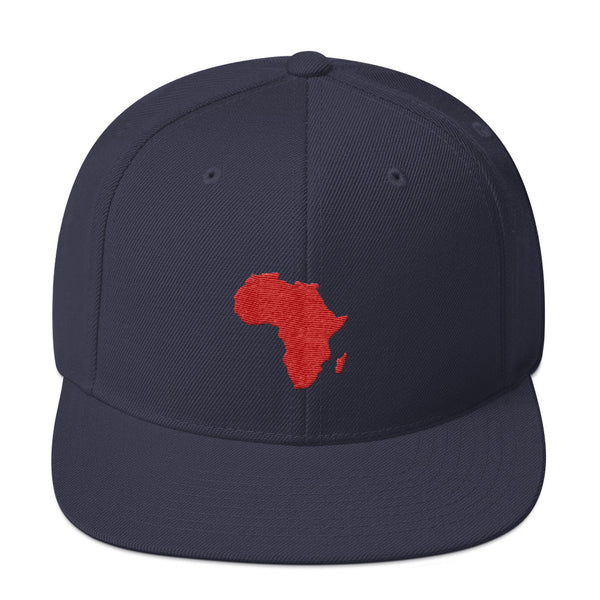 African Map Snapback Hat