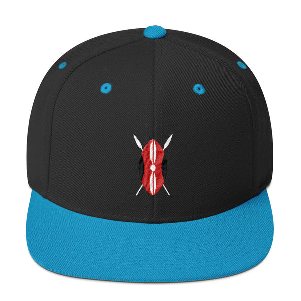 Kenyan Shield Snapback Hat