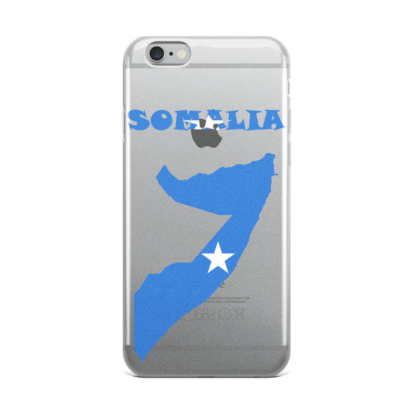 Somalia Map iPhone Case