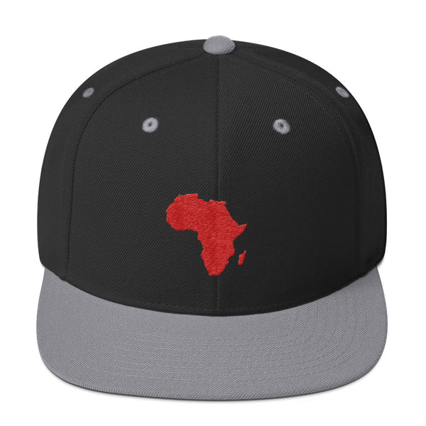 African Map Snapback Hat