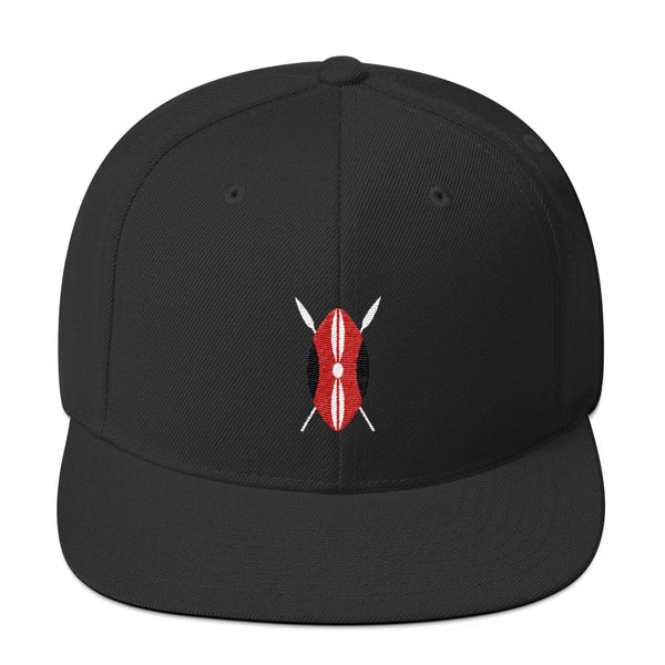 Kenyan Shield Snapback Hat
