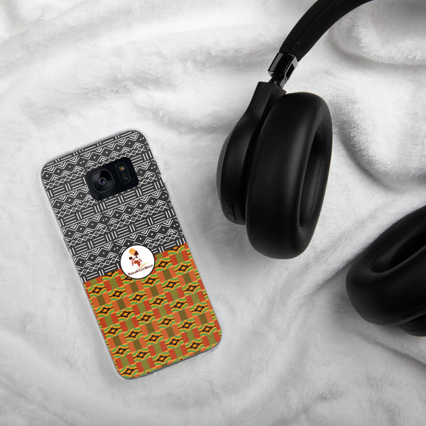 RuvaAfricWear Kente & Mud Cloth Samsung Case