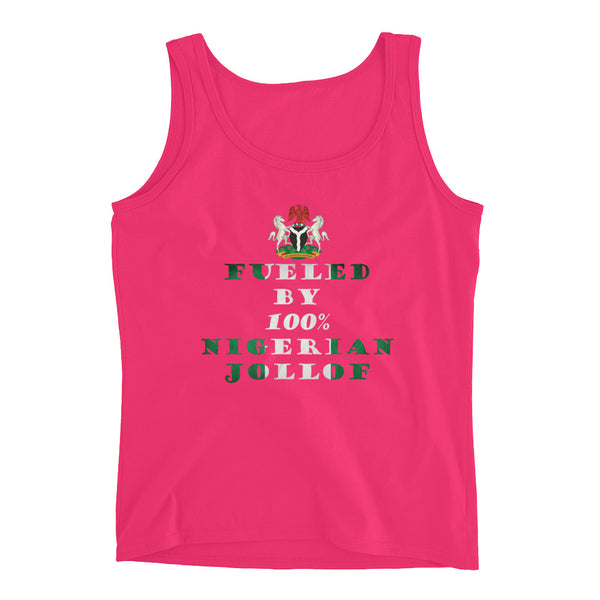 Fueled by Nigerian Jollof Ladies' Tank
