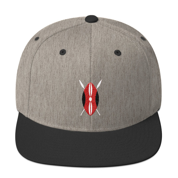 Kenyan Shield Snapback Hat