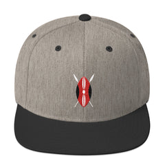 Kenyan Shield Snapback Hat