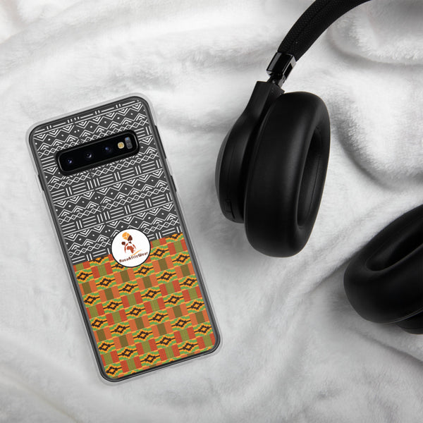 RuvaAfricWear Kente & Mud Cloth Samsung Case