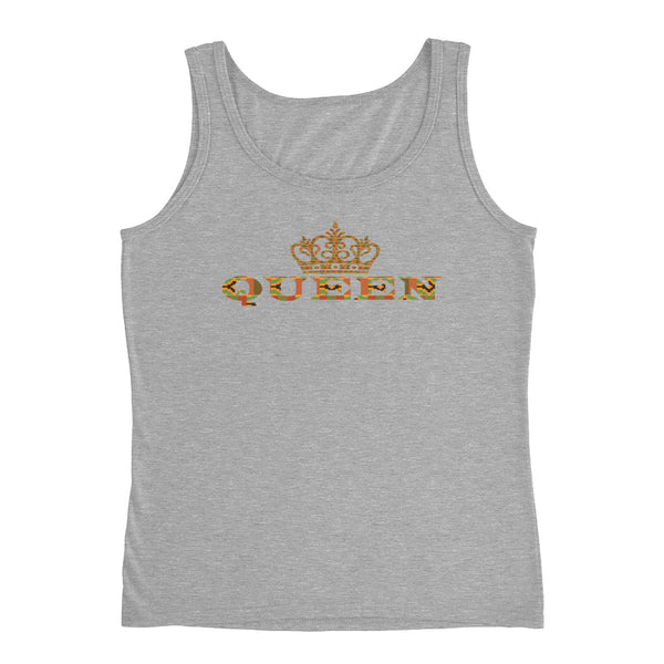 Queen Kente Print Ladies' Tank