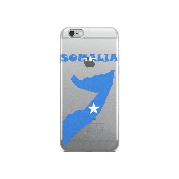 Somalia Map iPhone Case