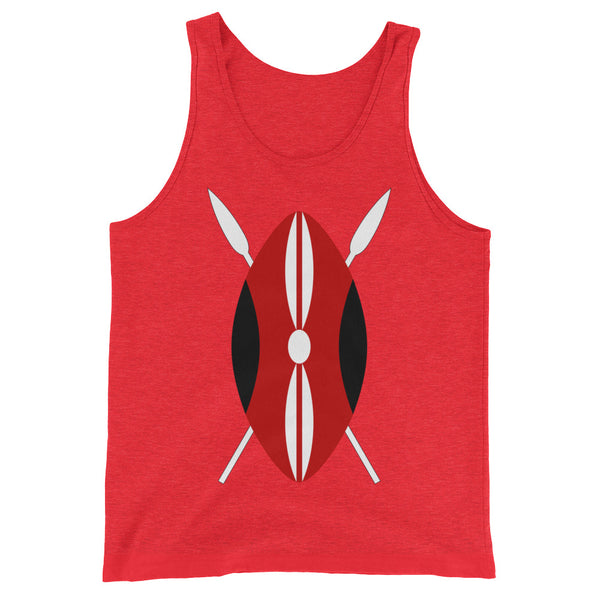 Kenya Shield Unisex  Tank Top