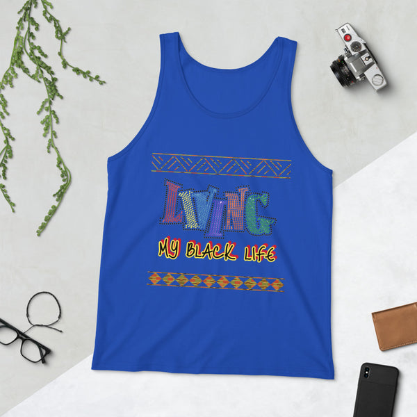 Living My Black Life Unisex Tank Top