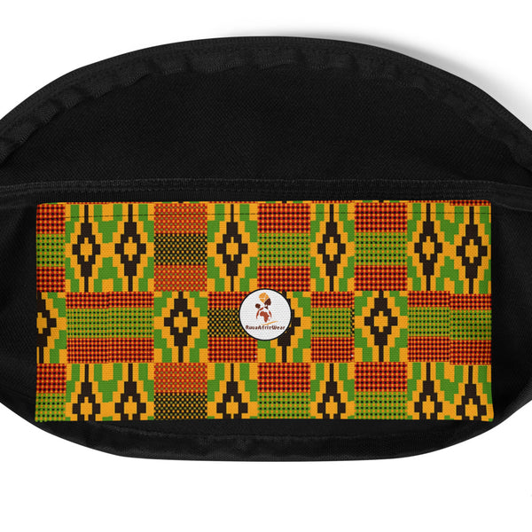 Kente Print Fanny Pack