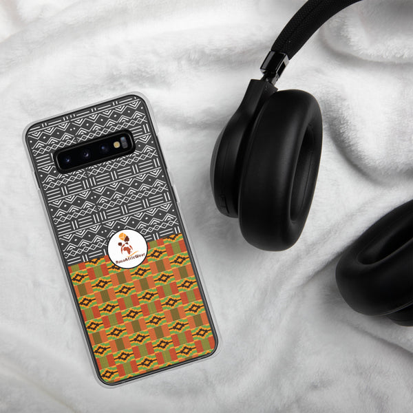 RuvaAfricWear Kente & Mud Cloth Samsung Case