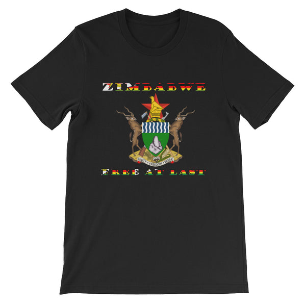 Zimbabwe Free At Last Unisex T-Shirt
