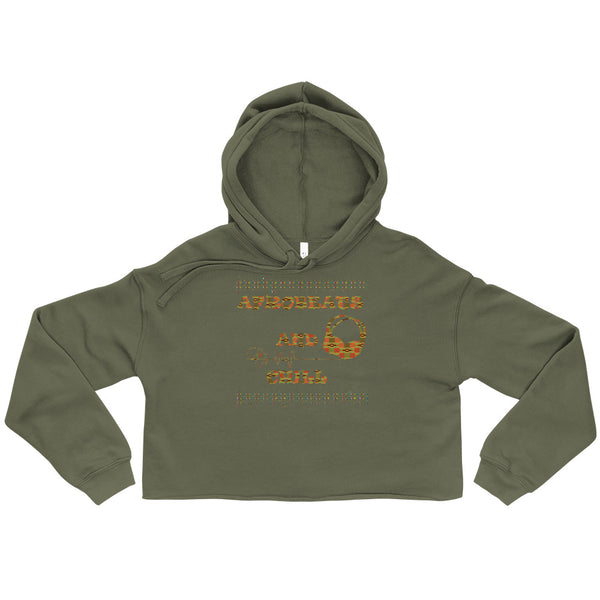 Afrobeats and Chill Crop Hoodie