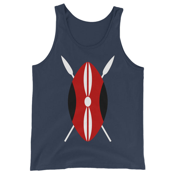 Kenya Shield Unisex  Tank Top