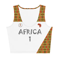Africa Away Jersey Crop Top