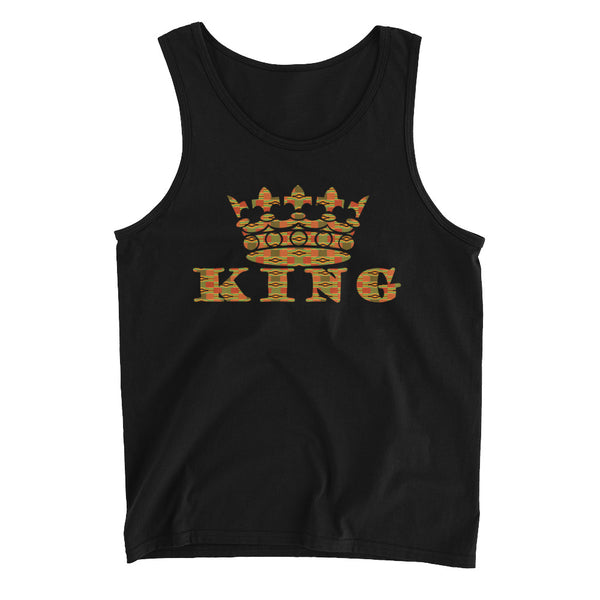 King Kente Print Men's Tank Top
