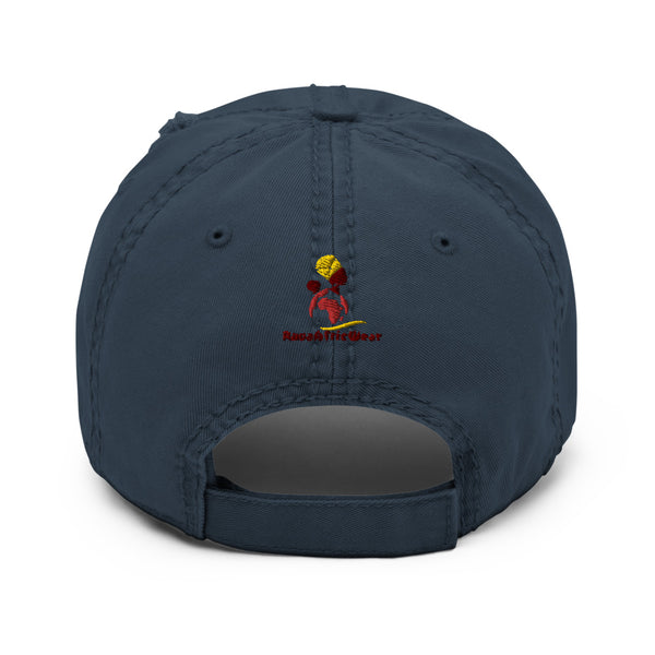 Africa Number 1 Distressed Dad Hat
