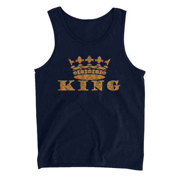 King Kente Print Men's Tank Top