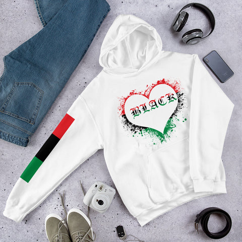 Black Love Hooded Sweatshirt