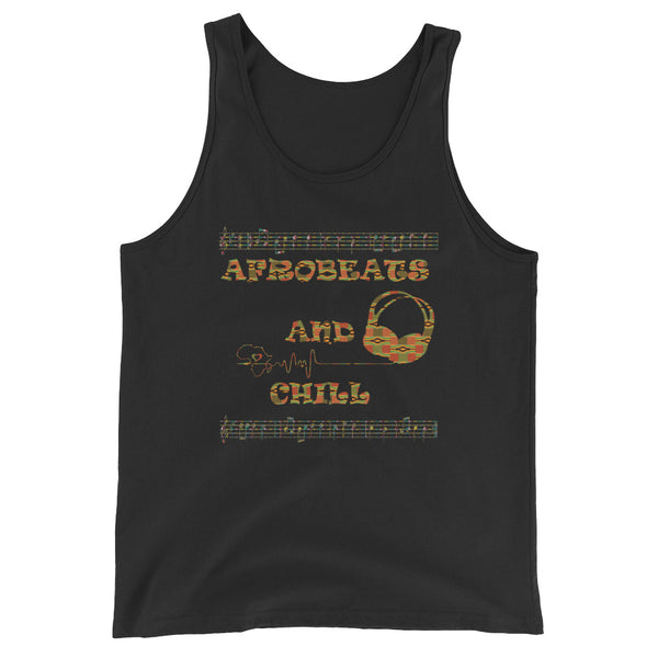 Afrobeats and Chill Unisex  Tank Top