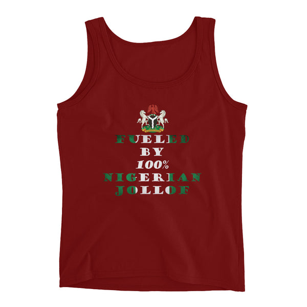 Fueled by Nigerian Jollof Ladies' Tank