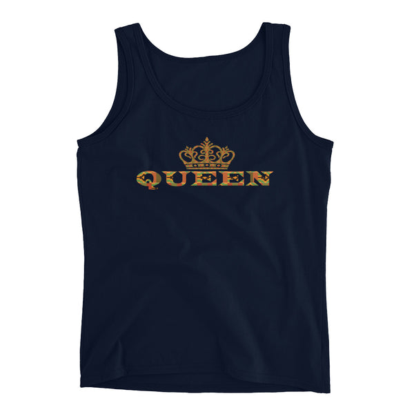 Queen Kente Print Ladies' Tank