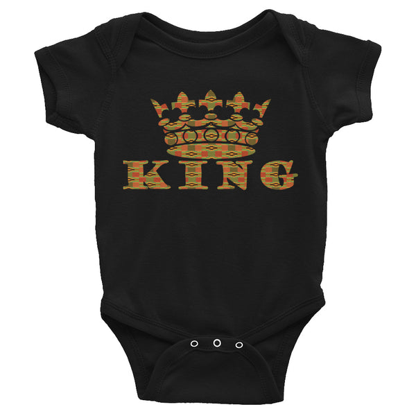 King Kente Print Infant Bodysuit
