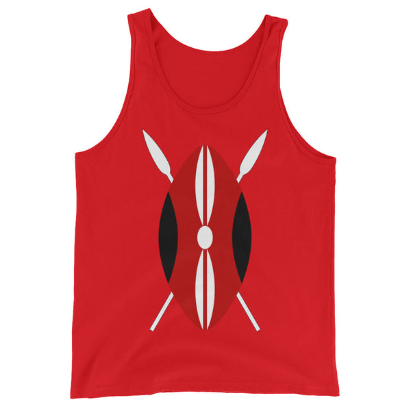 Kenya Shield Unisex  Tank Top