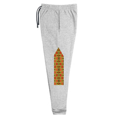 RuvaAfricWear Kente Print strip Unisex Joggers