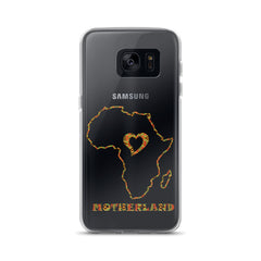 Heart Motherland African Map Samsung Case
