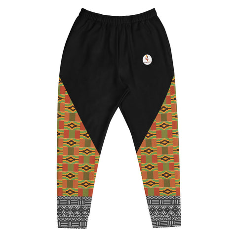 Kente & Mud Cloth Print Men's Joggers