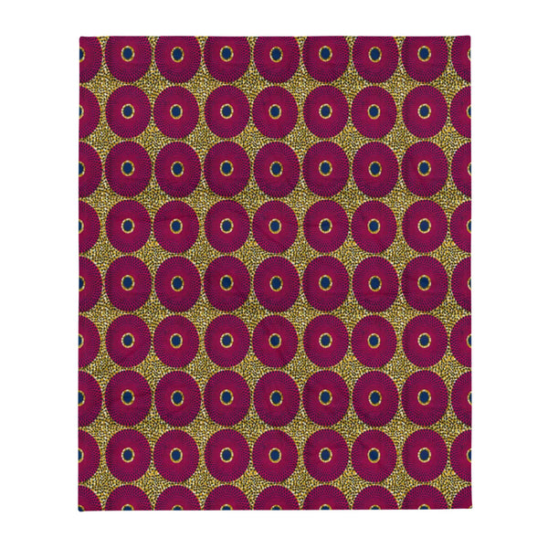 Ankara Throw Blanket