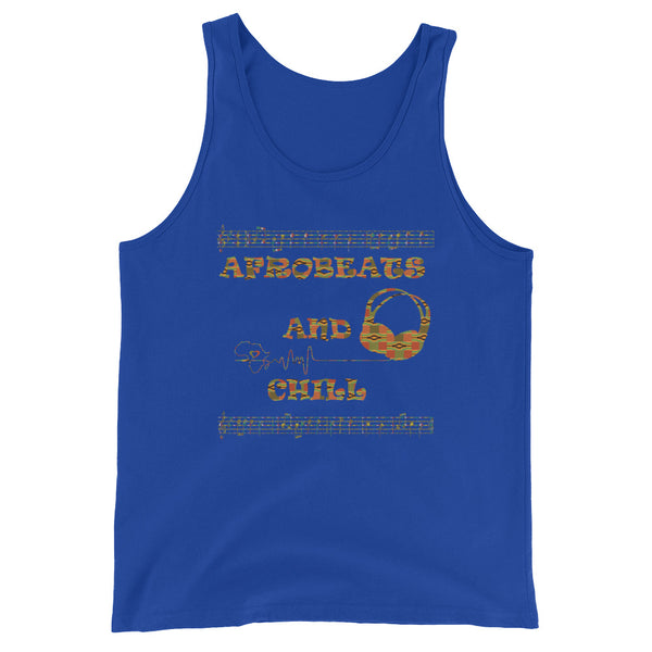 Afrobeats and Chill Unisex  Tank Top