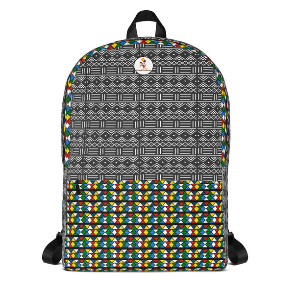 Zulu and Mud Cloth Fusion Backpack