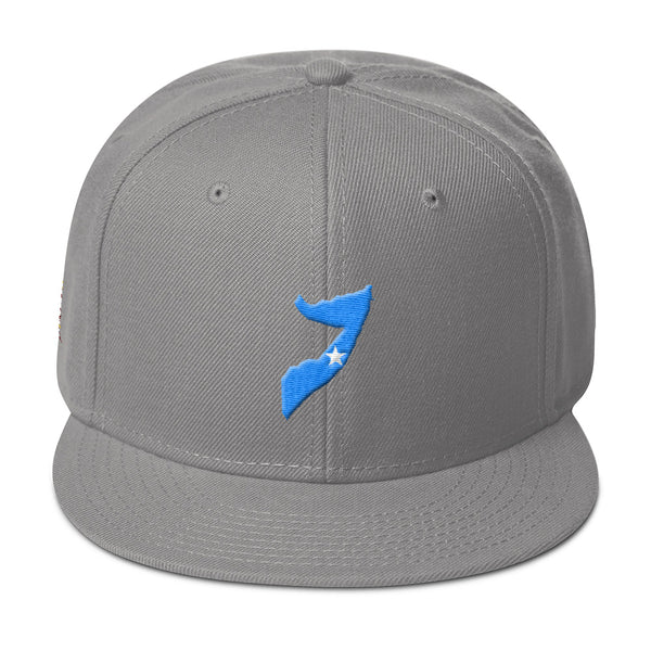 Map of Somalia Snapback Hat