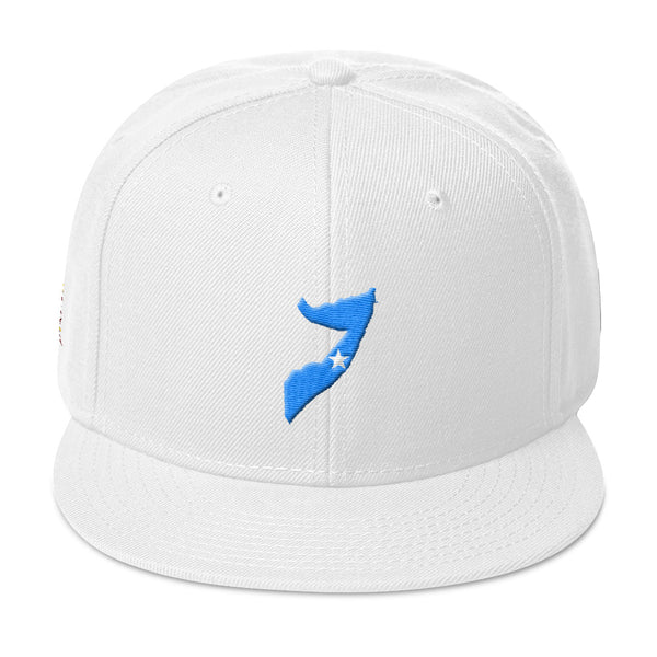 Map of Somalia Snapback Hat
