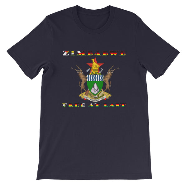 Zimbabwe Free At Last Unisex T-Shirt