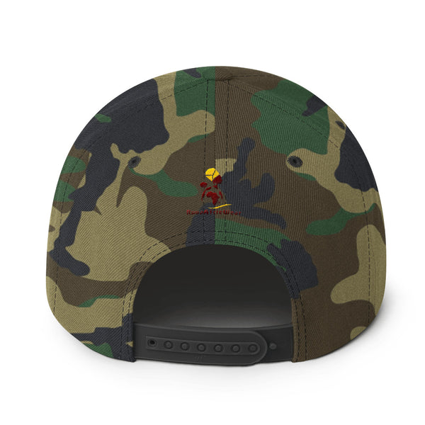 African Map Snapback Hat