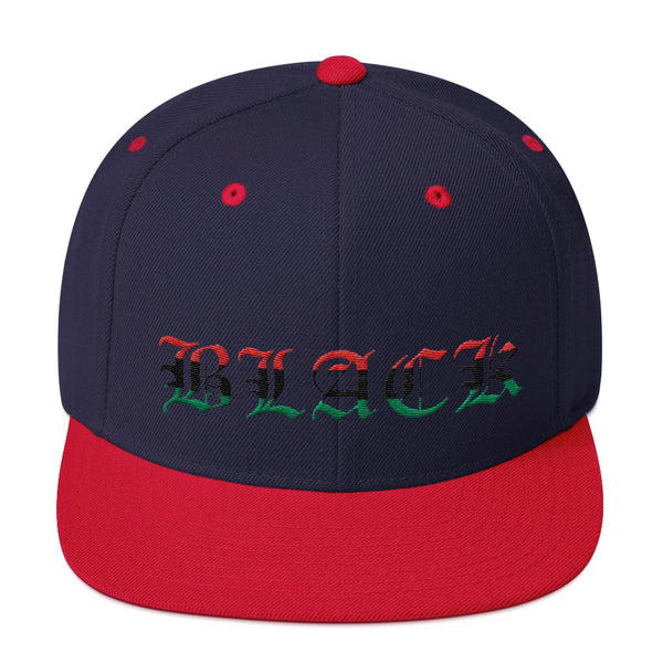 Black Pride Snapback Hat