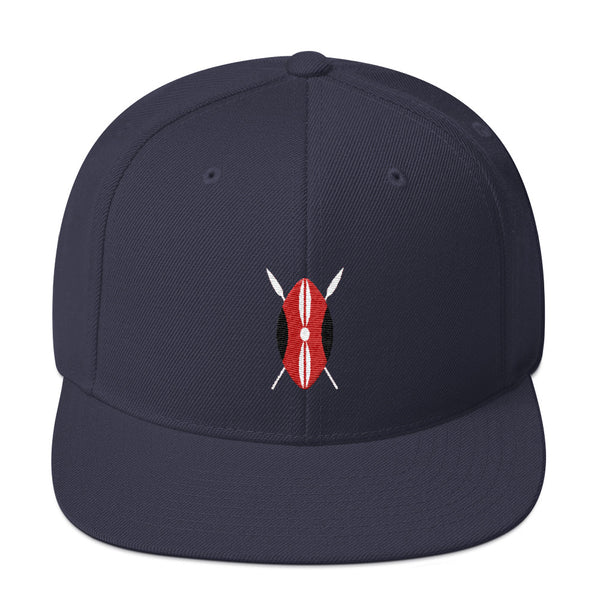 Kenyan Shield Snapback Hat