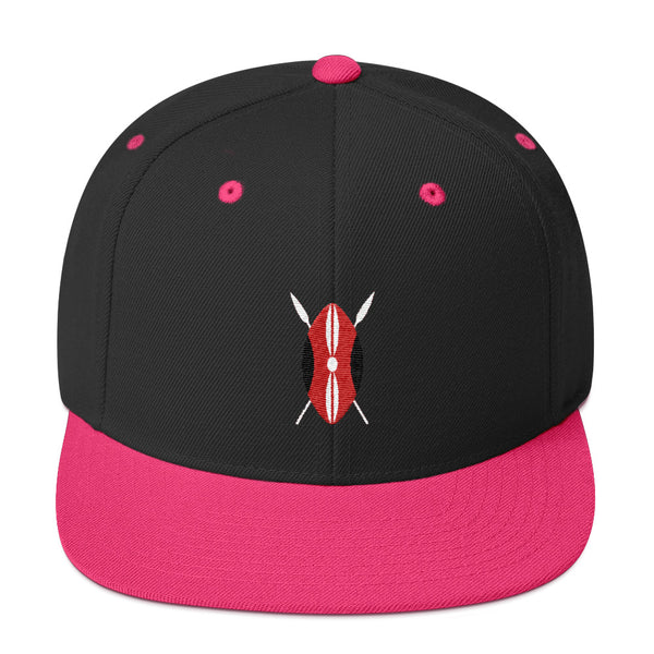 Kenyan Shield Snapback Hat
