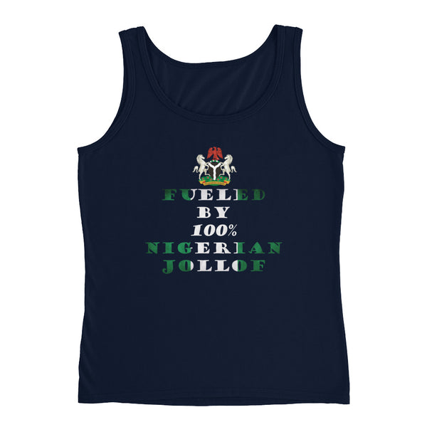 Fueled by Nigerian Jollof Ladies' Tank