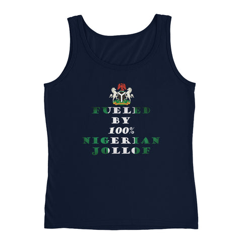 Fueled by Nigerian Jollof Ladies' Tank