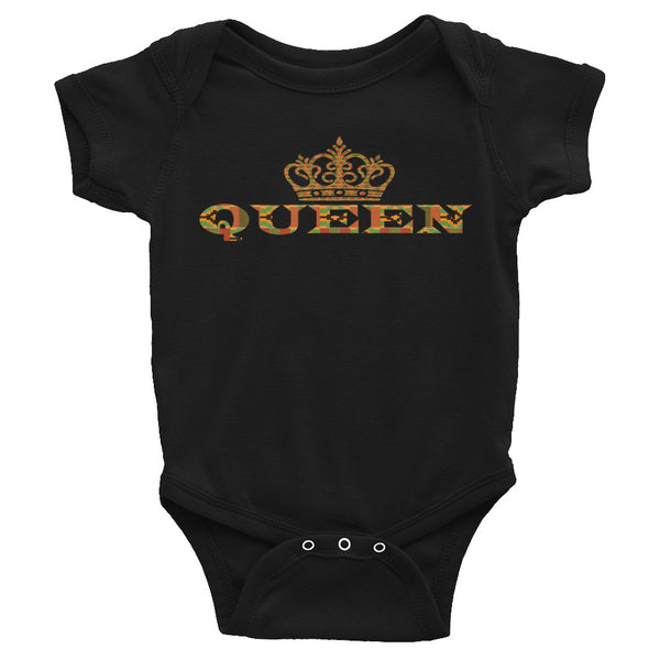 Queen Kente Print Infant Bodysuit