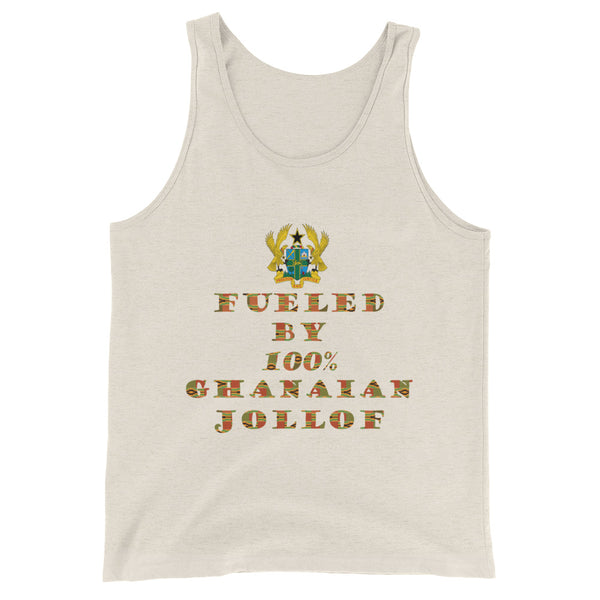 Fueled by 100% Ghanaian Jollof Men's Tank Top