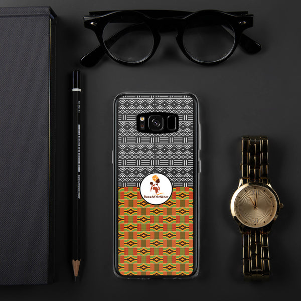 RuvaAfricWear Kente & Mud Cloth Samsung Case
