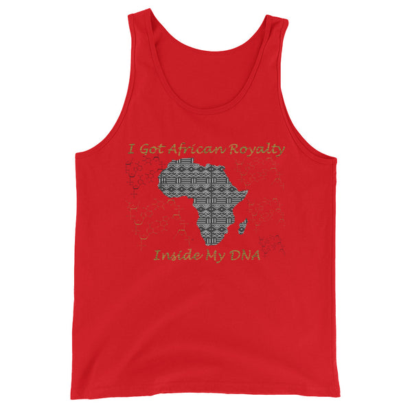 African Royalty DNA Unisex Tank Top